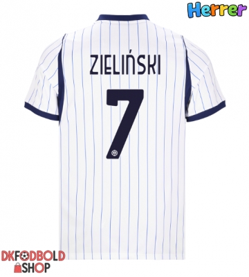 Inter Milan Piotr Zielinski #7 Udebanetrøje 2026-27 Kort ærmer Inter Milan Piotr Zielinski #7 Udebanetrøje 2026-27 Kort ærmer